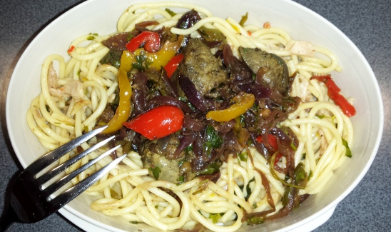 liver and pasta